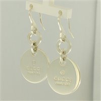 Earrings Gucci Woman Trademark in Silver YBD15139100100 - YBD15139100100